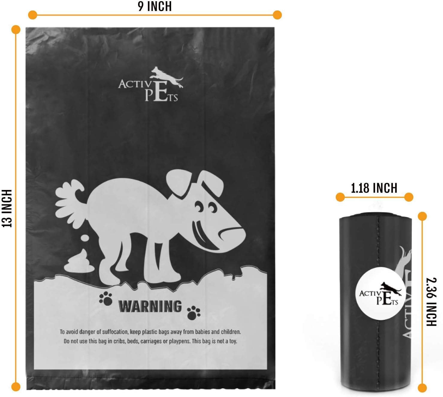Premium Lavender-Scented Dog Waste Bags - Extra Thick, Leak-Proof, and Eco-Friendly for Convenient Disposal