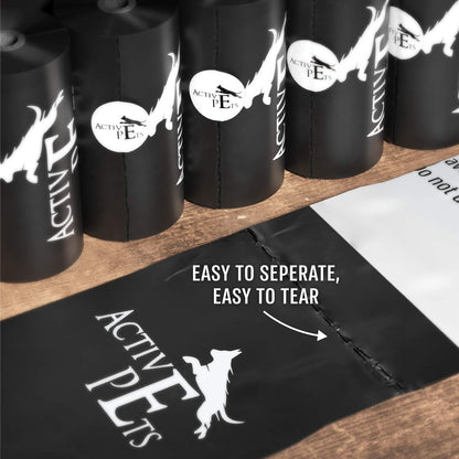 Premium Lavender-Scented Dog Waste Bags - Extra Thick, Leak-Proof, and Eco-Friendly for Convenient Disposal
