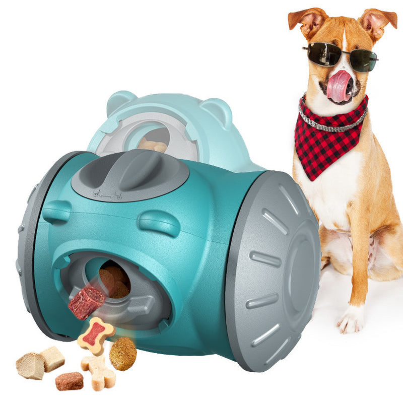 Interactive Dog Tumbler Toys for Enhanced Pet IQ - Slow Feeder and Balance Training Toy for Small to Medium Dogs and Cats